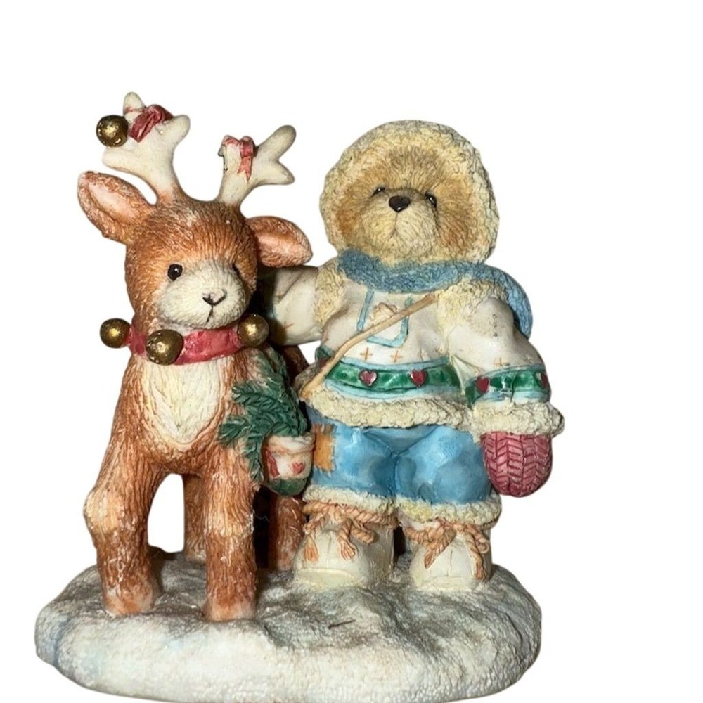 Cherished Teddies "Nils" Christmas Figurine by Priscilla‎ Hillman 1994